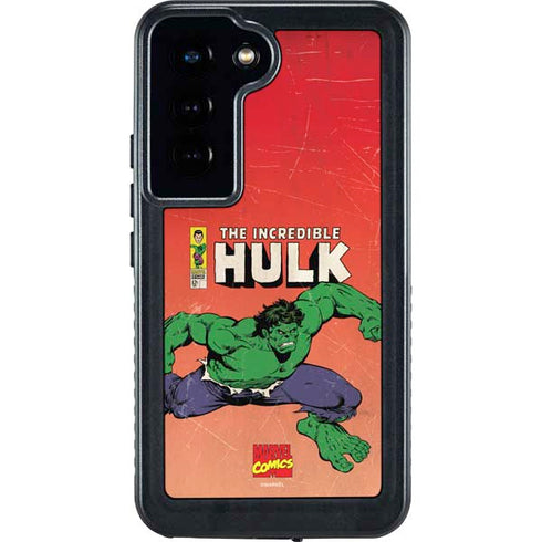 Marvel Classic Comics The Incredible Hulk Galaxy S24 Waterproof Case
